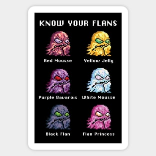 Know Your Flans Sticker